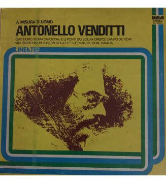 Antonello Venditti - A Misura D'Uomo (LP, Comp) mesvinyles.fr