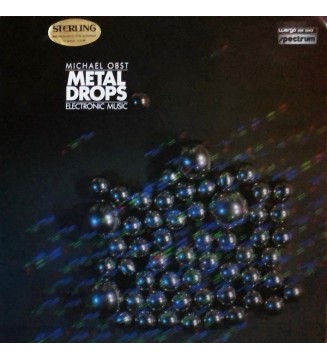 Michael Obst - Metal Drops (Electronic Music) (LP) mesvinyles.fr
