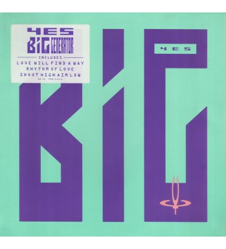 Yes - Big Generator (LP, Album) mesvinyles.fr