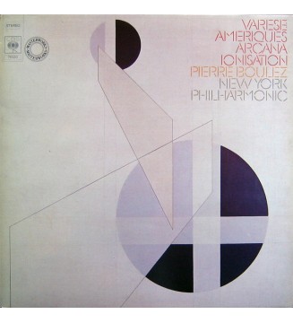Varese* - Pierre Boulez, New York Philharmonic* - Ameriques / Arcana / Ionisation (LP, Quad) mesvinyles.fr