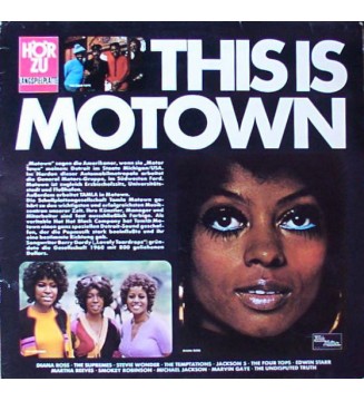 Various - This Is Motown (LP, Comp) vinyle mesvinyles.fr 