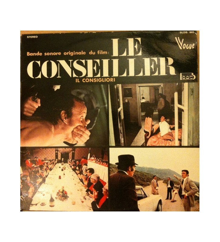 Riz Ortolani - Le Conseiller (Il Consigliori) (LP, Album) vinyle mesvinyles.fr 