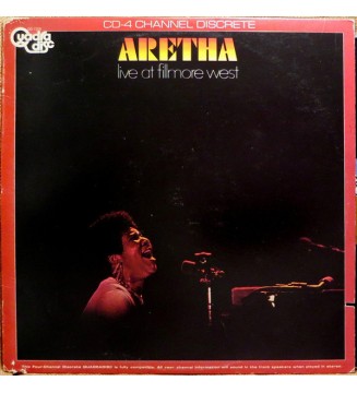 Aretha Franklin - Live At Fillmore West (LP, Album, Quad) vinyle mesvinyles.fr 