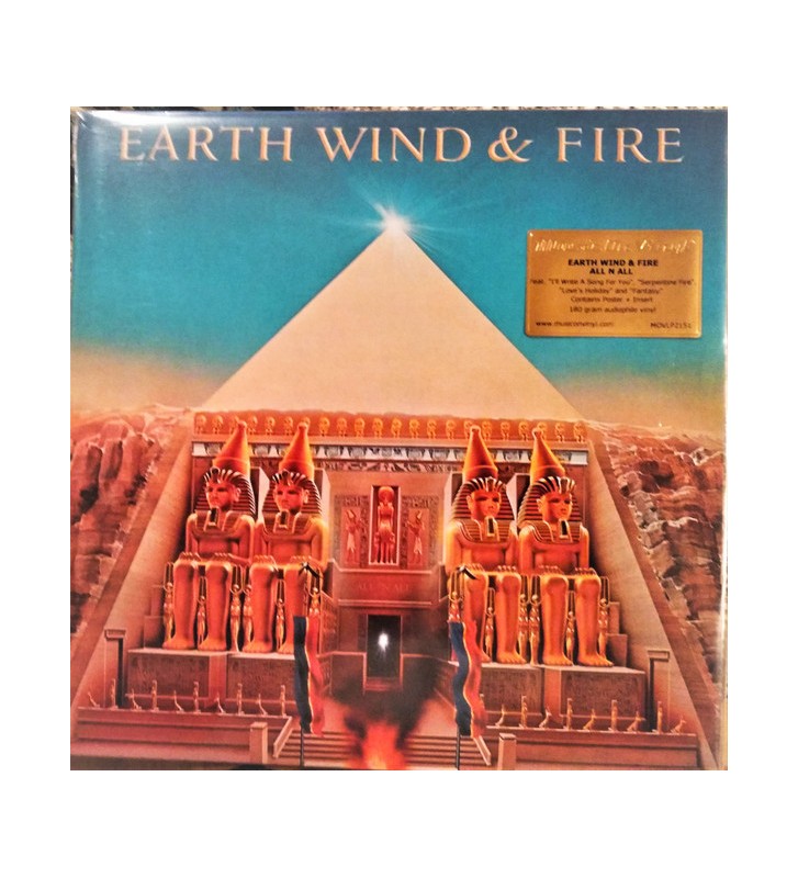 Earth, Wind & Fire - All 'N All (LP, Album, RE, 180) vinyle mesvinyles.fr 