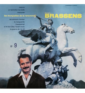 Georges Brassens - N° 9 (10', Album, Mono, RP) mesvinyles.fr
