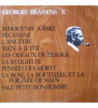 Georges Brassens - X (LP, Album, RE, RM) mesvinyles.fr