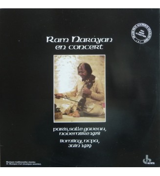 Ram Narayan - Ram Narayan En Concert (2xLP, Album) mesvinyles.fr