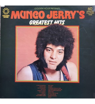 Mungo Jerry - Golden Hour Presents Mungo Jerry's Greatest Hits (LP, Comp) mesvinyles.fr
