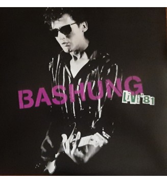Bashung* - Live '81 (2xLP, S/Edition, Whi) new mesvinyles.fr