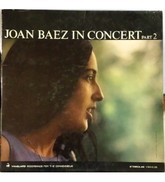 Joan Baez - In Concert Part 2 (LP, Album, RE, Bla) mesvinyles.fr