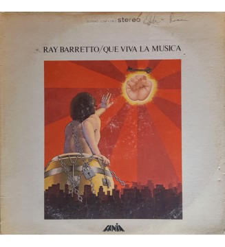 Ray Barretto - Que Viva La Musica (LP, Album, RP) vinyle mesvinyles.fr 