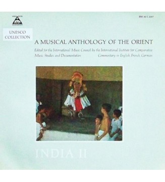Alain Daniélou - India II - Music Of The Dance And Theatre Of South India (LP, Album, Mono) vinyle mesvinyles.fr 