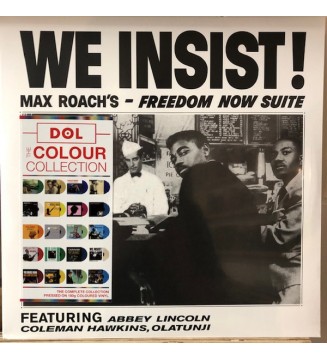 Max Roach - We Insist! Max Roach's - Freedom Now Suite (LP, Album, RE, Bon) new vinyle mesvinyles.fr 