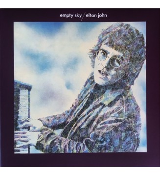 Elton John - Empty Sky (LP, Album, RE, RM, Gat) new vinyle mesvinyles.fr 