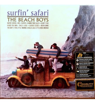 The Beach Boys - Surfin' Safari (LP, Album, Mono, RE, 200) mesvinyles.fr