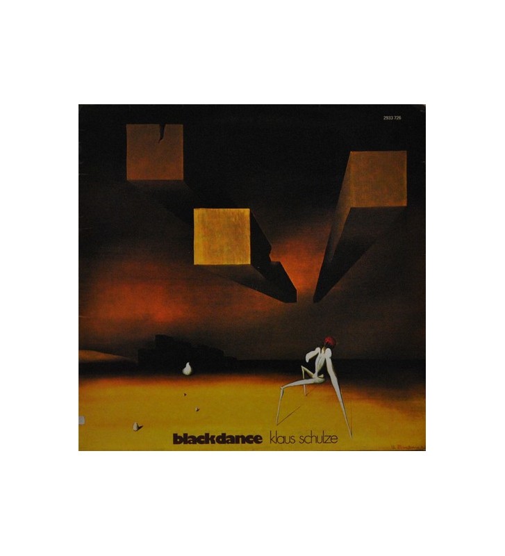 Klaus Schulze - Blackdance (LP, Album, RE) vinyle mesvinyles.fr 