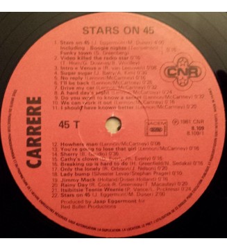 Stars On 45 - Stars On 45 Maxi Disco (12", Gen) vinyle mesvinyles.fr 