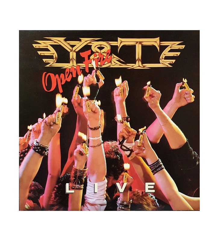 Y & T - Open Fire (LP, Album) vinyle mesvinyles.fr 
