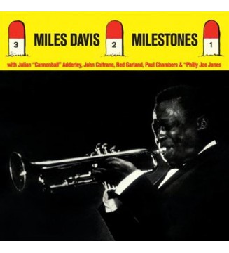 Miles Davis - Milestones Vinyle Rouge new mesvinyles.fr