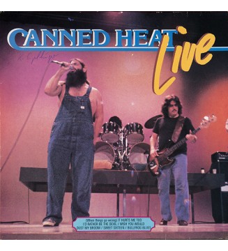 Canned Heat - Live (LP, Album) vinyle mesvinyles.fr 