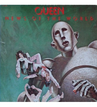 Queen - News Of The World (LP, Album, Gat) vinyle mesvinyles.fr 