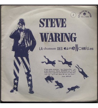 Steve Waring - La Chanson Des Grenouilles (7", Single) vinyle mesvinyles.fr 