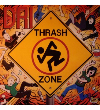 D.R.I.* - Thrash Zone (LP, Album) vinyle mesvinyles.fr 