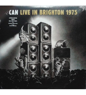Can - Live In Brighton 1975 (3xLP, Album, Ltd, Gol) vinyle mesvinyles.fr 