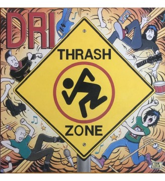 D.R.I.* - Thrash Zone (LP, Album) mesvinyles.fr