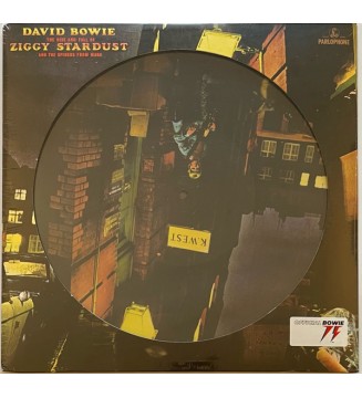 David Bowie - The Rise And Fall Of Ziggy Stardust And The Spiders From Mars (LP, Album, Pic, RE, RM) vinyle mesvinyles.fr 