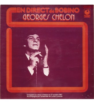 Georges Chelon - En Direct De Bobino (LP, Album, RE) vinyle mesvinyles.fr 