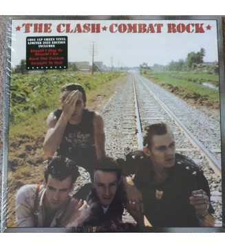 The Clash - Combat Rock (LP, Album, Ltd, RE, RM, Gre) vinyle mesvinyles.fr 