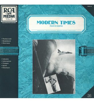 Francis Martin (2) - Modern Times (LP) vinyle mesvinyles.fr 