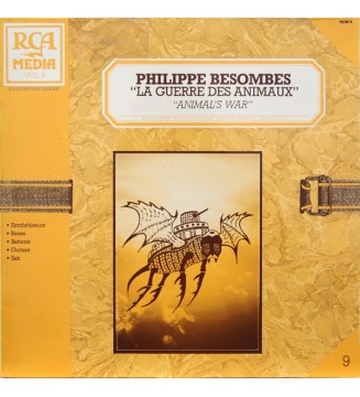 Philippe Besombes - La Guerre Des Animaux "Animal's War" (LP) vinyle mesvinyles.fr 