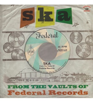 Various - Ska: From The Vaults Of Federal Records (LP, Comp) vinyle mesvinyles.fr 