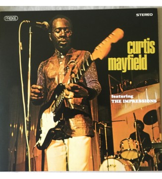 Curtis Mayfield Featuring The Impressions - Curtis Mayfield Featuring The Impressions (LP, Comp, RE) vinyle mesvinyles.fr 