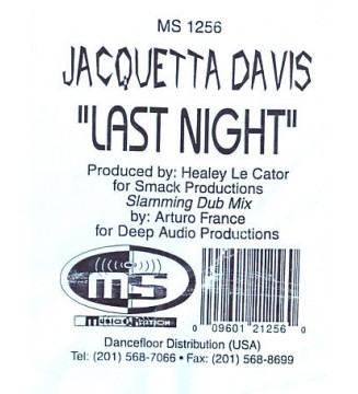 Jacquetta Davis - Last Night (12', W/Lbl) mesvinyles.fr