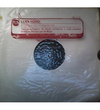 Luigi Nono, The Living Theater, W. Smith*, L. Poli* - A Floresta È Jovem E Cheja De Vida (LP, Album) vinyle mesvinyles.fr 