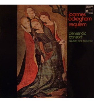 Johannes Ockeghem / Clemencic Consort Direction René Clemencic - Requiem (LP, Album, RE, Gat) vinyle mesvinyles.fr 