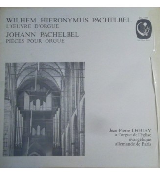 Wilhelm Hieronymus Pachelbel / Johann Pachelbel - Jean-Pierre Leguay - L'Œuvre D'Orgue / Pieces Pour Orgue (LP, Album) vinyle me
