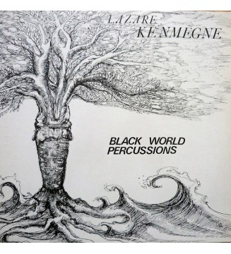 Lazare Kenmegne - Black World Percussions (LP, Album) vinyle mesvinyles.fr 