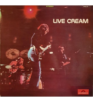 Cream (2) - Live Cream (LP, Album, RE) mesvinyles.fr