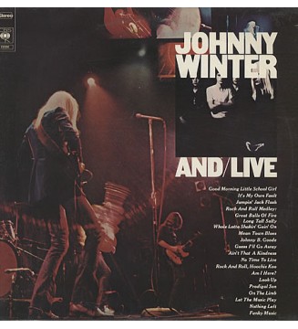 Johnny Winter - And/Live (2xLP, Comp, RE, Gat) mesvinyles.fr