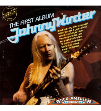 Johnny Winter - The First Album (LP, Album, RE) mesvinyles.fr