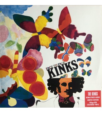 The Kinks - Face To Face (LP, Album, Mono, Ltd, RE, RM, Red) vinyle mesvinyles.fr 