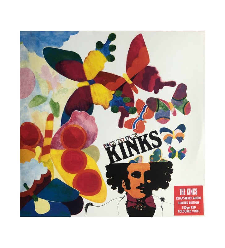The Kinks - Face To Face (LP, Album, Mono, Ltd, RE, RM, Red) vinyle mesvinyles.fr 