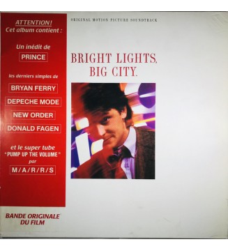 Various - Bright Lights, Big City (Original Motion Picture Soundtrack) (LP, Comp) vinyle mesvinyles.fr 