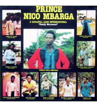 Prince Nico Mbarga & Rocafil Jazz "International"* - Family Movement (LP, Album) vinyle mesvinyles.fr 