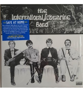 The International Submarine Band - Safe At Home (LP, Album, Mono, RE, Whi) mesvinyles.fr