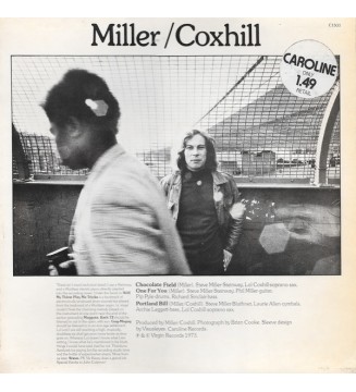 Lol Coxhill & Steve Miller (3) - Coxhill / Miller / Miller / Coxhill (LP, Album) mesvinyles.fr